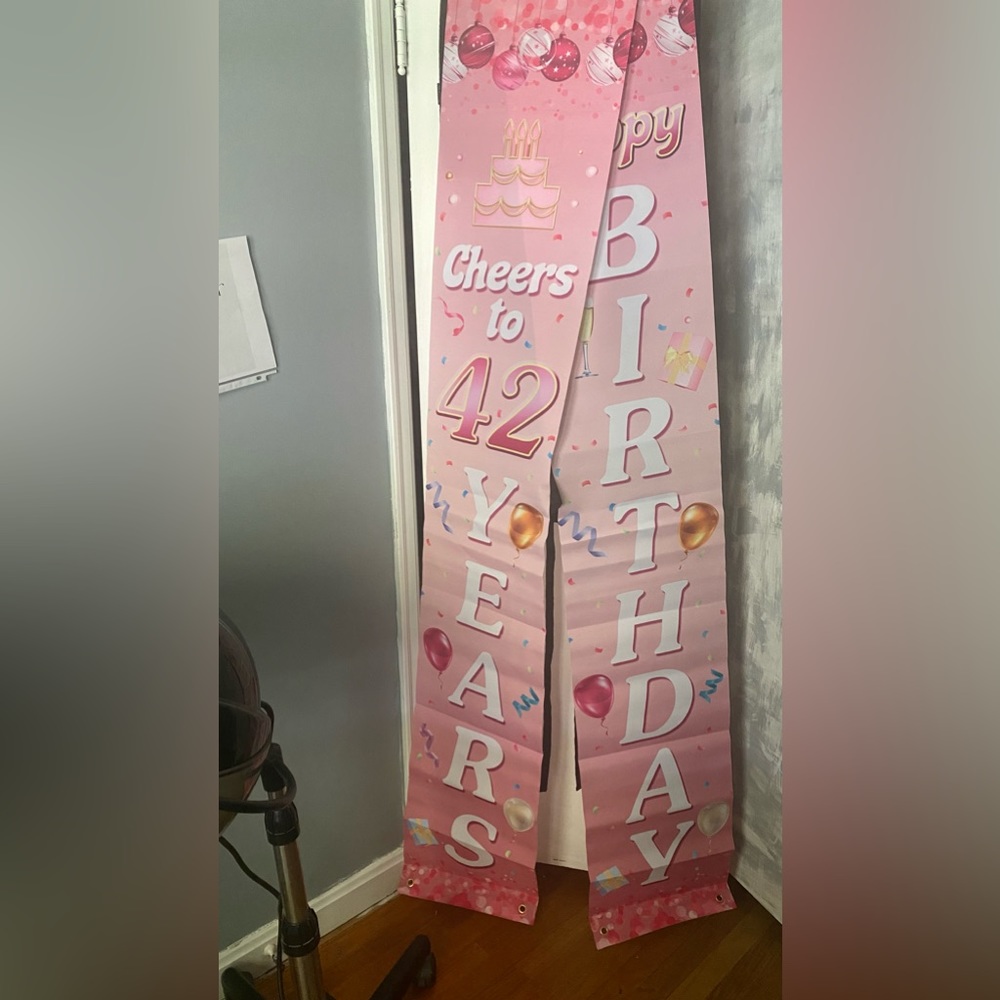 Birthday banner